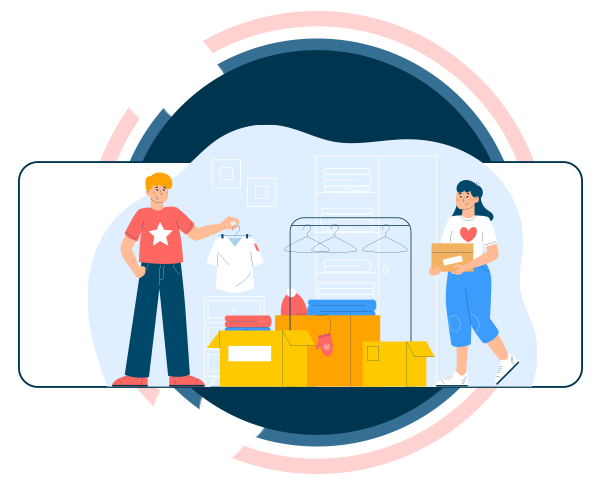 online purchase import garment