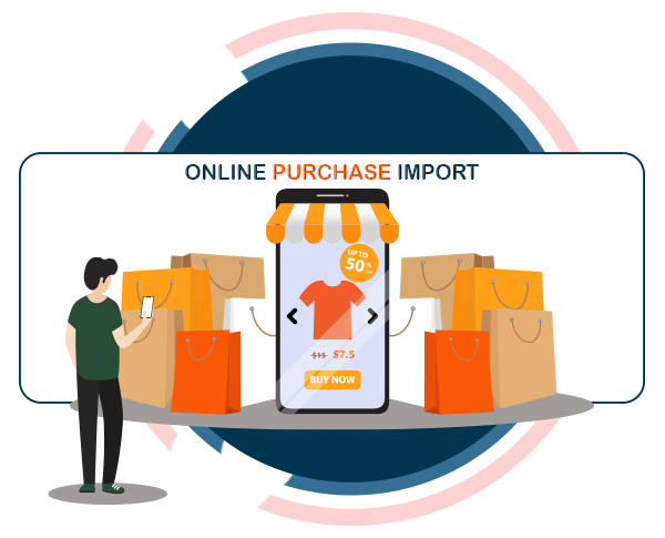 online purchase import garment