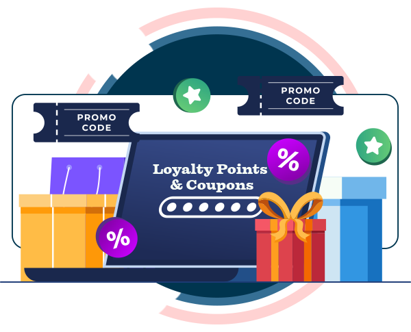 loyalty points and coupons